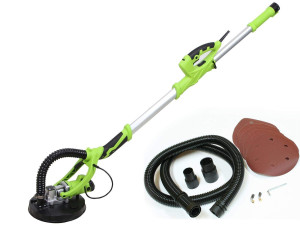 Varan Motors - L225-A Ponceuse à bras girafe 710w avec rallonge jusqu'à 1.8m pour plâtre et plaque de plâtre