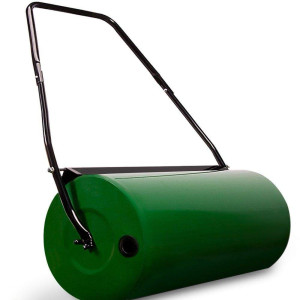 Varan Motors - GRD-ROL Rouleau de Jardin, rouleau à Gazon en métal, volume 48L - rouleau 32x61cm