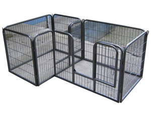 Bc-elec - 5663-1590 Parc à Chiots, chiens et autres animaux, 7 panneaux, modulable