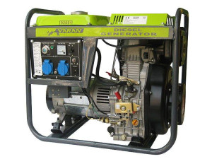 Varan Motors - 92601 Groupe électrogène Diesel 5.0kW, 2 x 230V, 1 x 12VDC
