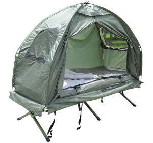 Bc-elec - 578-008 Lit de camp avec tente, sac de couchage et matelas gonflable camping