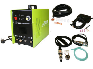 Varan Motors - var-ct520-3 Poste à souder et à découper 180A 3 en 1 TIG, ARCet Plasma Inverter+ accessoires