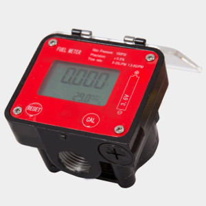 Bc-elec - NEFWM-02 Débitmètre numérique pour pompe de transfert de fluide Diesel, Huile Eau Adblue® 5-25 l/min, 1/2'', Compteur de liquide