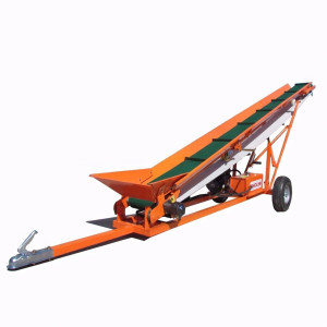 Varan Motors - FC300 Tapis convoyeur à Bûches à Essence 6,5CV, Transporteur de Bois de Chauffage Hauteur réglable 2.9m, Charge max. 370kg