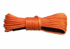 Varan Motors - Rope10mm Corde synthétique pour treuil 10mm X 28M capacité de charge de 9000Kg