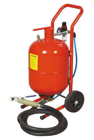 Varan Motors - NESB-01-1 Sableuse mobile 19 litres 4-9 bar avec Accessoires