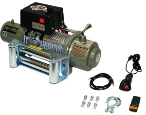 Varan Motors - var-sc12000LB Treuil électrique 12V 5443KG 4800W, Treuil à câble longueur 28m Ø9.4mm