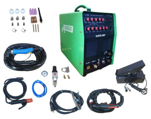Varan Motors - Super200P Poste à souder et découper 230v SUPER-200P, Tig AC/DC Pulse, Arc, Plasma, Aluminium....