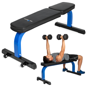 PRO Ławka treningowa prosta pod sztangę – solidna ławeczka do ćwiczeń 150 kg