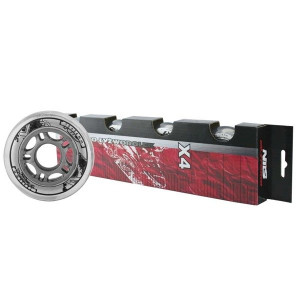 Kółka PRZEŹROCZYSTE 4 SZT. PU CLEAR 72X24 82A
