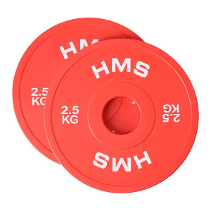 Talerz Obciążenie olimpijskie 2x2.5kg ułamkowe CBRS25 HMS