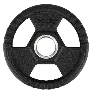 TOH05 czarny talerz olimpijski hms ogumowany 5kg