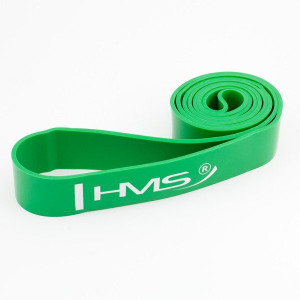 Guma fitness power band zielona 17-55 kg HMS
