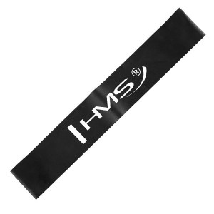 Guma do ćwiczeń mini band czarna 1,2mm
