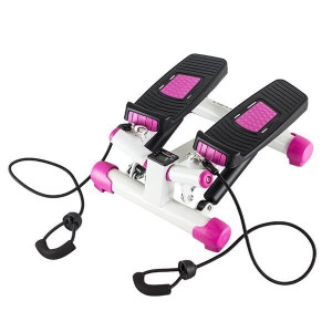 Stepper skrętny z linkami S3033 różowy hms