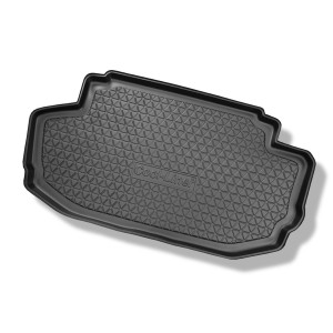 Tapis de coffre adapté pour Mercedes-Benz Classe S W220 Berline (1998-06.2005) - bac de coffre - protection de coffre voiture - avec cavité gauche et