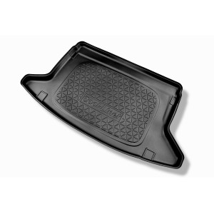 Tapis de coffre adapté pour Kia Ceed III Hayon (06.2018-....) - bac de coffre - protection de coffre voiture - coffre inférieur; sans plancher deux n