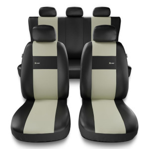 Housses de siège adaptées pour Jeep Compass I, II (2007-....) – housse siege voiture universelles - couverture siege – XL-BE