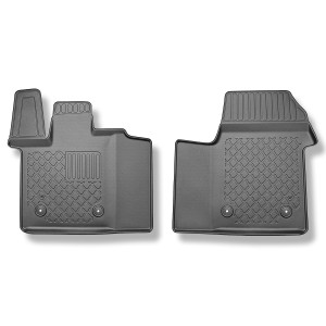 Tapis de sol en TPE adapté pour Volkswagen Multivan T7 Van (10.2021-....) - aussi pour eHybrid PHEV; empattement court (L1) et long (L2) - tapis de v