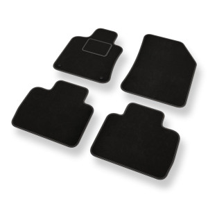 Tapis de Sol Velours adapté pour Peugeot 508 II Berline, SW (2018-....) - Premium tapis de voiture