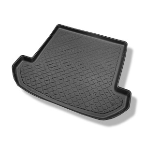 Tapis de coffre adapté pour Kia Sorento III SUV (02.2015-07.2020) - bac de coffre - protection de coffre voiture - 7 places; 3me rangée abaissée