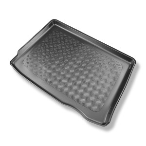 Tapis de coffre adapté pour Kia EV4 Hayon (09.2025-....) - bac de coffre - protection de coffre voiture - coffre supérieur; avec et sans subwoofer