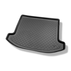 Tapis de coffre adapté pour Kia Carens IV Monospace (04.2013-08.2019) - bac de coffre - protection de coffre voiture - 5 places