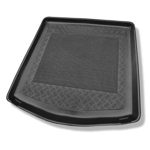 Tapis de coffre adapté pour Renault Laguna III Hayon (07.2007-12.2015) - bac de coffre - protection de coffre voiture - avec système de sonorisation