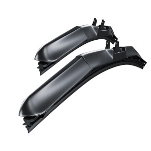 Escobillas limpiaparabrisas para la luna delantera para Nissan Micra K13 Hayon, Cabriolet (07.2010-2017) - escobillas hybrides