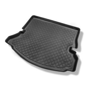 Tapis de coffre adapté pour Renault Grand Scenic IV Monospace (12.2016-....) - bac de coffre - protection de coffre voiture - 7 places; 3me rangée ab
