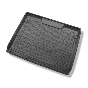 Tapis de coffre adapté pour Mercedes-Benz Citan W415 Tourer (10.2012-08.2021) - bac de coffre - protection de coffre voiture - 5 places; empattement