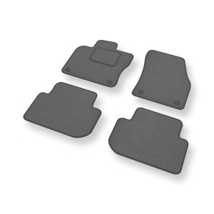 Tapis de Sol Velours adapté pour Volkswagen Tiguan Allspace SUV (2017-....) - Premium tapis de voiture