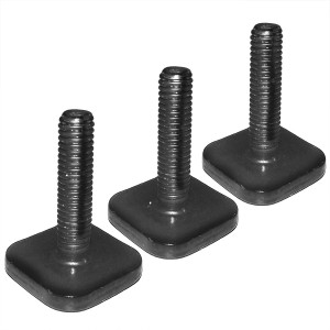 Glissières de montage pour les barres aluminium avec profilé T - 20x20 mm - 3 pièces