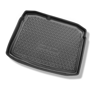 Tapis de coffre adapté pour Volkswagen Golf V 1K Comfortline Hayon (10.2003-2008) - bac de coffre - protection de coffre voiture - avec roue de secou
