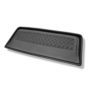 Tapis de coffre adapté pour Dacia Logan MCV Monospace (01.2007-08.2013) - bac de coffre - protection de coffre voiture - extension par rapport aux au