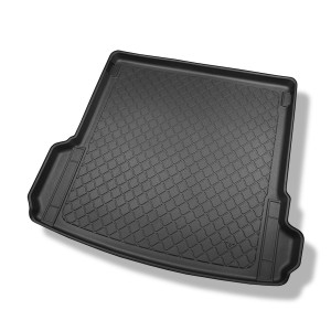 Tapis de coffre adapté pour Audi Q7 4M SUV (06.2015-....) - bac de coffre - protection de coffre voiture - 5/7 places (3e rangée abaissée); aussi pou