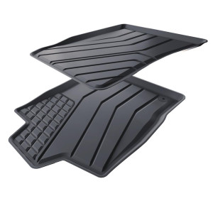 Tapis de sol en TPE adapté pour DS 4 Hayon (11.2021-....) - tapis de voiture - noir