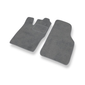 Tapis de Sol Velours adapté pour Opel Astra F Caravan, Hayon, Cabriolet, Berline (1991-2002) - Premium tapis de voiture - gris