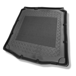 Tapis de coffre adapté pour Volkswagen Jetta NCS Berline (01.2011-01.2018) - bac de coffre - protection de coffre voiture - sans cavité gauche et dro