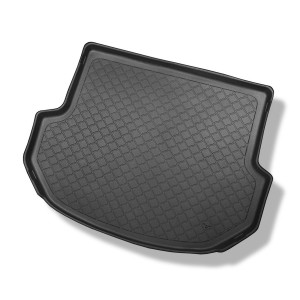 Tapis de coffre adapté pour Hyundai Santa Fe III DM SUV (09.2012-07.2018) - bac de coffre - protection de coffre voiture - 5 places