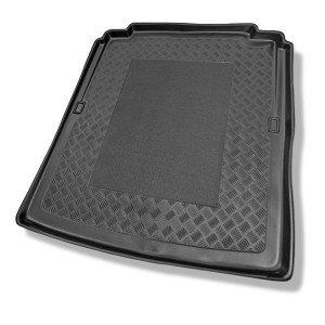 Tapis de coffre adapté pour Peugeot 607 Berline (2000-2010) - bac de coffre - protection de coffre voiture