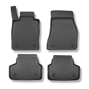 Tapis de sol en TPE adapté pour BMW 5 G30 Berline (12.2015-10.2022) - X-drive; entraînement 2 roues; aussi pour la version hybride - tapis de voiture