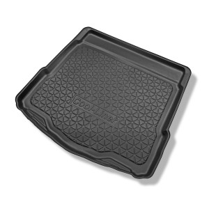 Tapis de coffre adapté pour Nissan X-Trail III T32 SUV (08.2014-....) - bac de coffre - protection de coffre voiture - 5 places; coffre inférieur (so