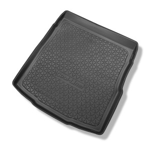 Tapis de coffre adapté pour Volkswagen Passat B8 Berline (12.2014-12.2021) - bac de coffre - protection de coffre voiture - coffre supérieur ; avec r