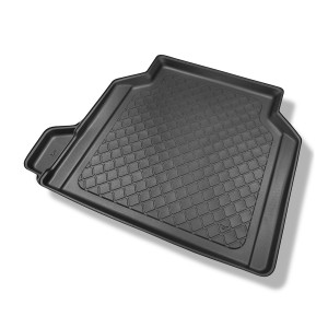 Tapis de coffre adapté pour Alfa Romeo Giulia 952 Berline (06.2016-....) - bac de coffre - protection de coffre voiture - cavité gauche amovible dans