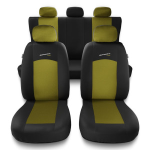 Housses de siège adaptées pour Audi A1 I, II, III (2010-....) – housse siege voiture universelles - couverture siege – S-Y