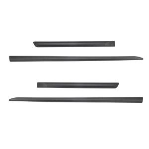 Plaques noires latérales de voiture Fiat Grande Punto Hayon (5 portes) - (2005-2011)