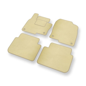 Tapis de Sol Velours adapté pour Mazda CX-5 SUV (2017-....) - Premium tapis de voiture
