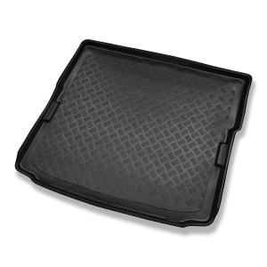 Tapis de coffre adapté pour Opel Zafira B Monospace (05.2005-2014) - bac de coffre - protection de coffre voiture - 7 places; 3me rangée abaissée