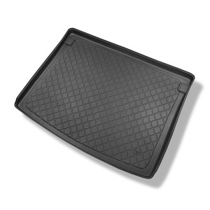 Tapis de coffre adapté pour Volkswagen Caddy Startline Break (2003-10.2020) - bac de coffre - protection de coffre voiture - 5 places; tôle sur les p